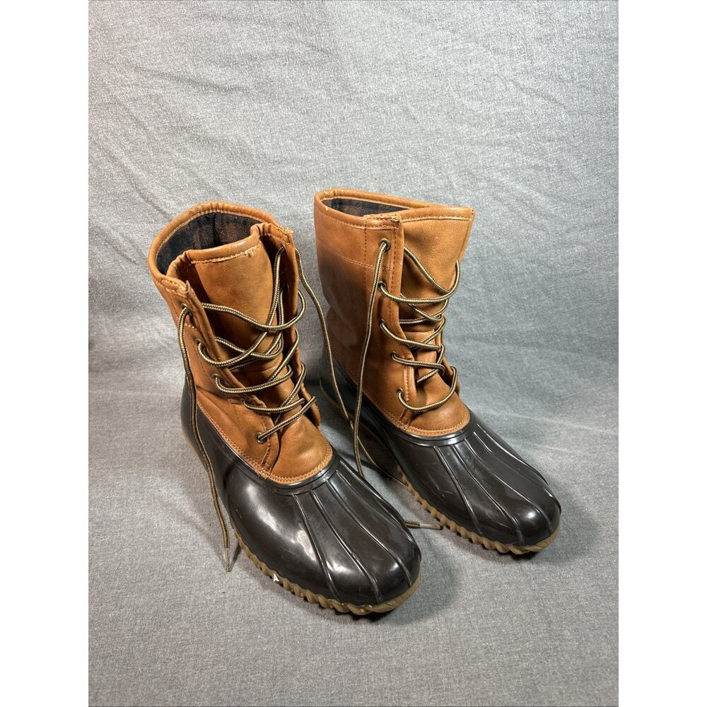 The Original Duck Boot By Sporto Arianna Tan Brown Womens Size 10